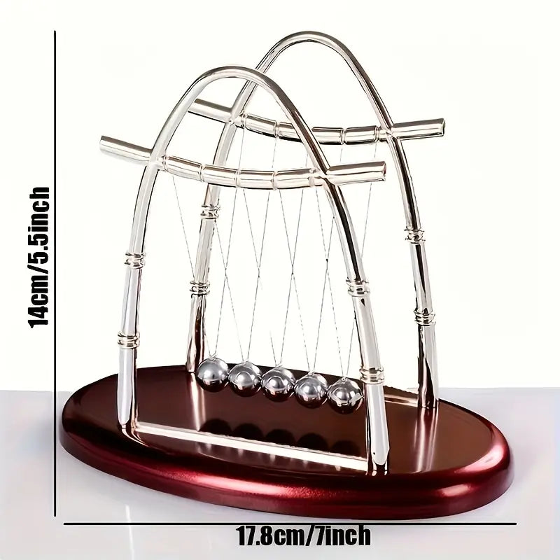 Classic Geometric Oval Pendulum Ball MUVAYA