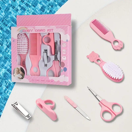 6pcs Newborn Nail & Hair Daily Care Set MUVAYA