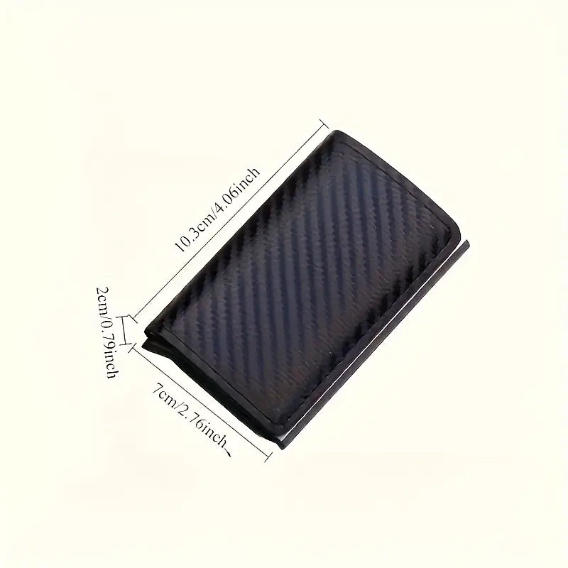 Ultra-Thin RFID-Blocking Men'S Wallet MUVAYA