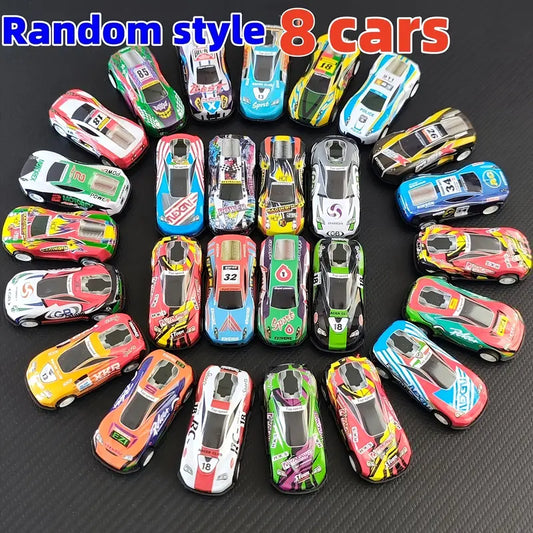 8pcs Diecast Miniature Racing Cars MUVAYA