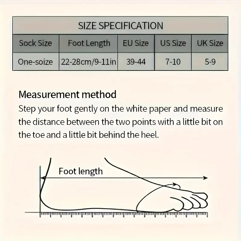 5 Pairs Men's Breathable Socks MUVAYA