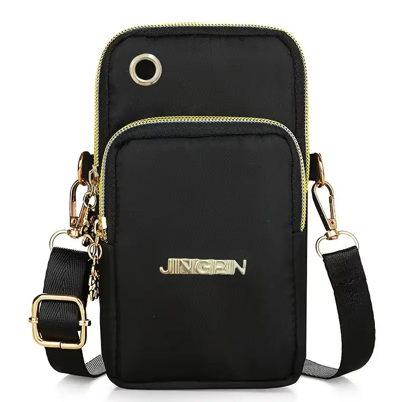 Unisex Lightweight Nylon Crossbody Phone Bag MUVAYA