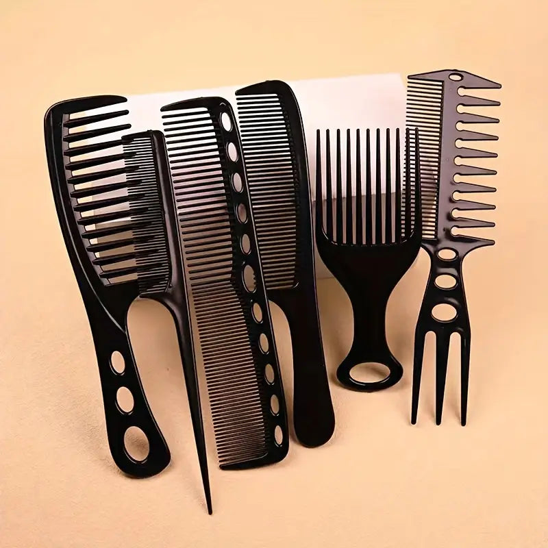 6pcs Anti-Static Hairdressing Comb Set MUVAYA