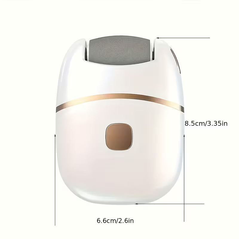 MIGUAN USB Rechargeable Electric Foot Grinder with LED Light MUVAYA