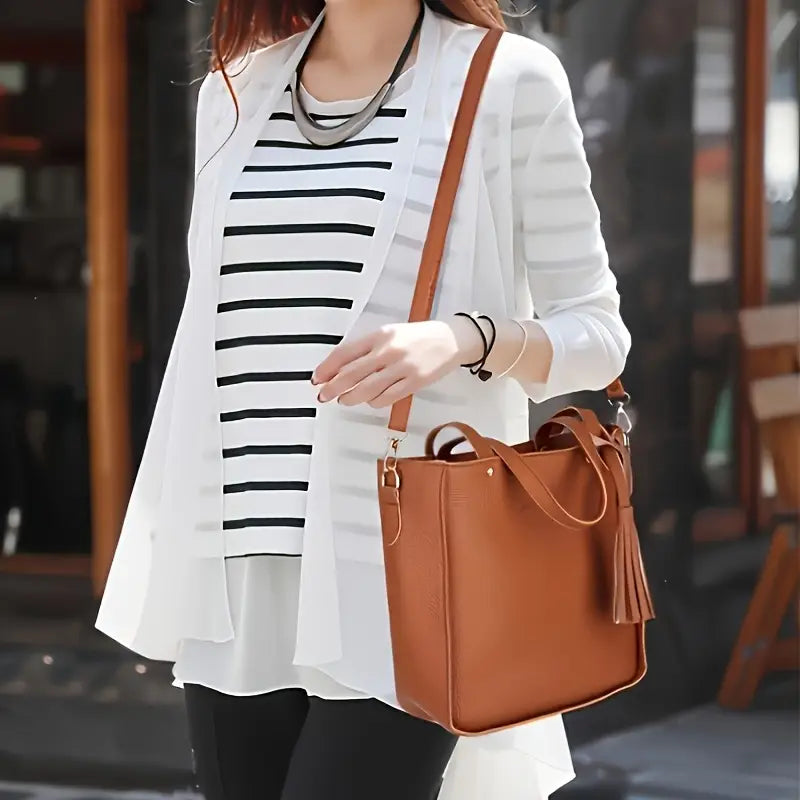 4pcs Set of Women's Handbag MUVAYA