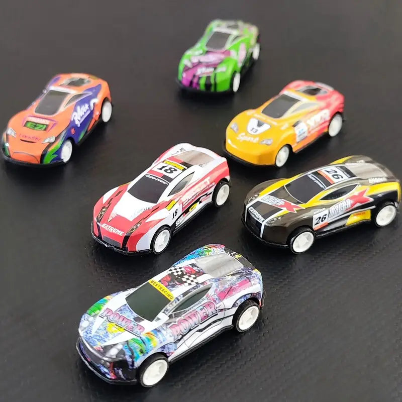 8pcs Diecast Miniature Racing Cars MUVAYA