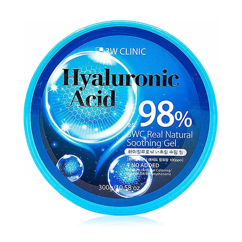 3W Clinic Face and Body Gel with Hyaluronic Acid and Collagen Soothing Gel - 300g 3W Clinic