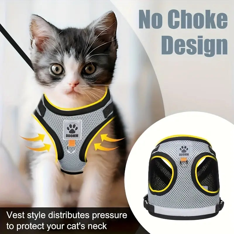 Escape-Proof Pet Harness and Leash Set MUVAYA