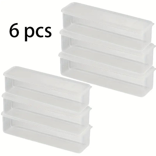 6PCS Long Vegetable Storage Containers MUVAYA