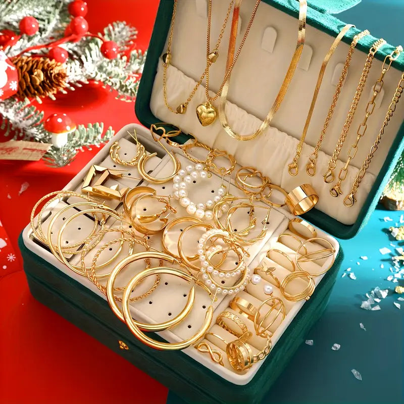 54pcs Women'S Jewelry Set MUVAYA