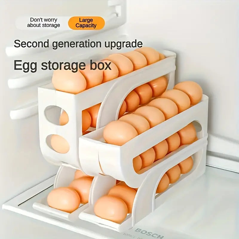 A Three-Tier Egg Holder for The Refrigerator MUVAYA