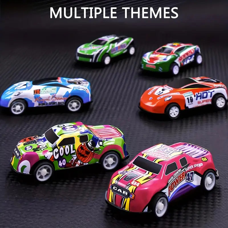 8pcs Diecast Miniature Racing Cars MUVAYA