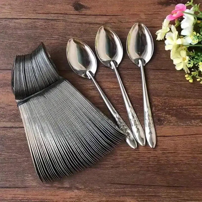 Stainless Steel Rose Spoons Set MUVAYA