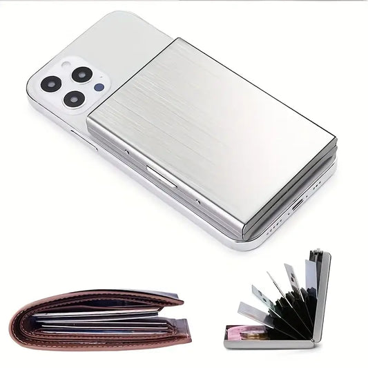 Metal Card Holder with Magnetic Protection MUVAYA