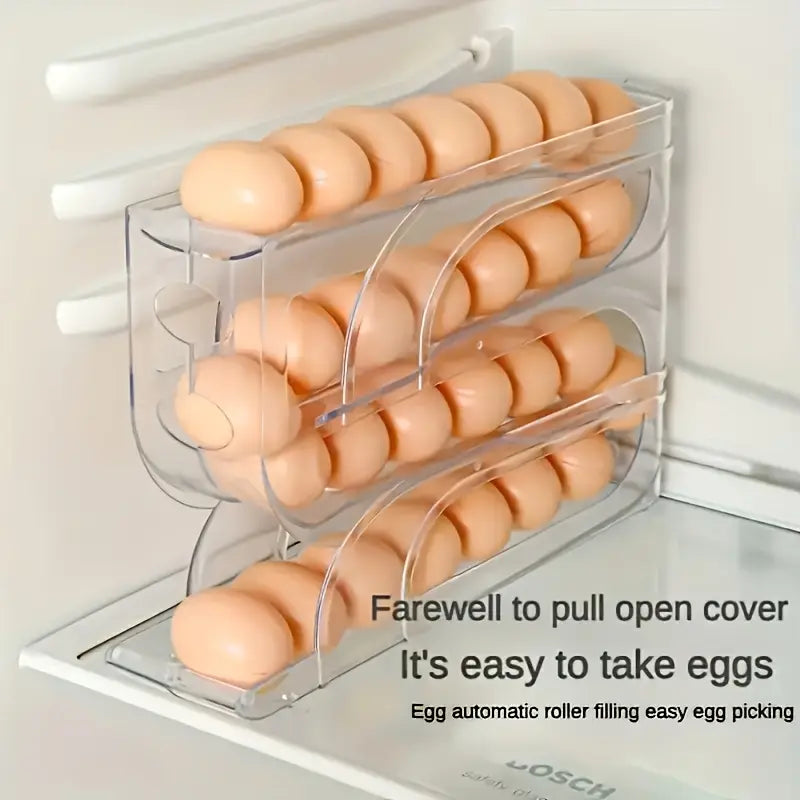 A Three-Tier Egg Holder for The Refrigerator MUVAYA