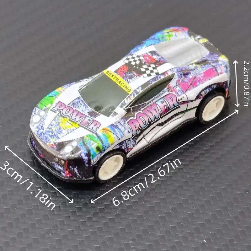 8pcs Diecast Miniature Racing Cars MUVAYA