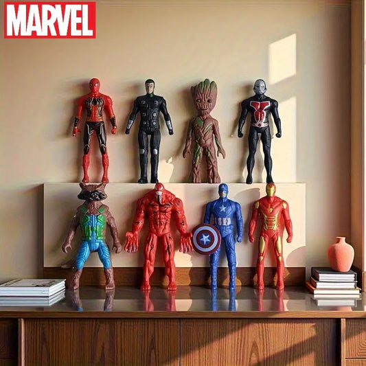 8pcs Marvel Avengers Character Figurines MUVAYA
