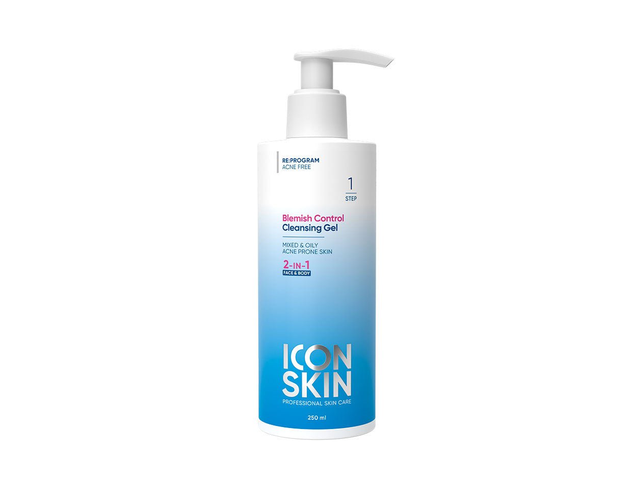 ICON SKIN - BLEMISH CONTROL Cleansing Gel - 250 ml - MUVAYA