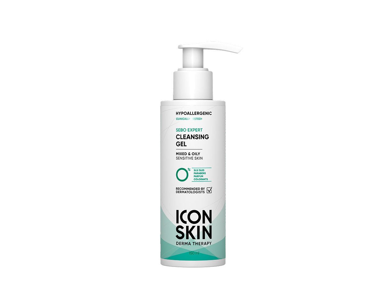 ICON SKIN - Sebo Expert Cleansing Gel - 150 ml - MUVAYA GT