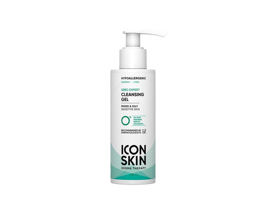 ICON SKIN - Sebo Expert Cleansing Gel - 150 ml - MUVAYA GT