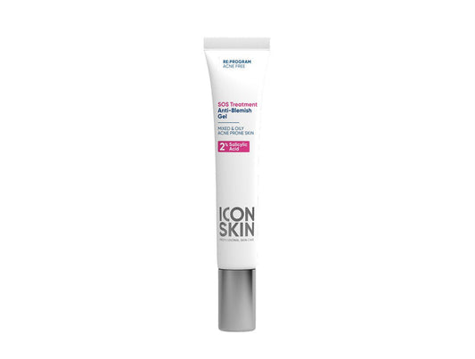 ICON SKIN - SOS Treatment Anti - Blemish Gel - 20 ml - MUVAYA