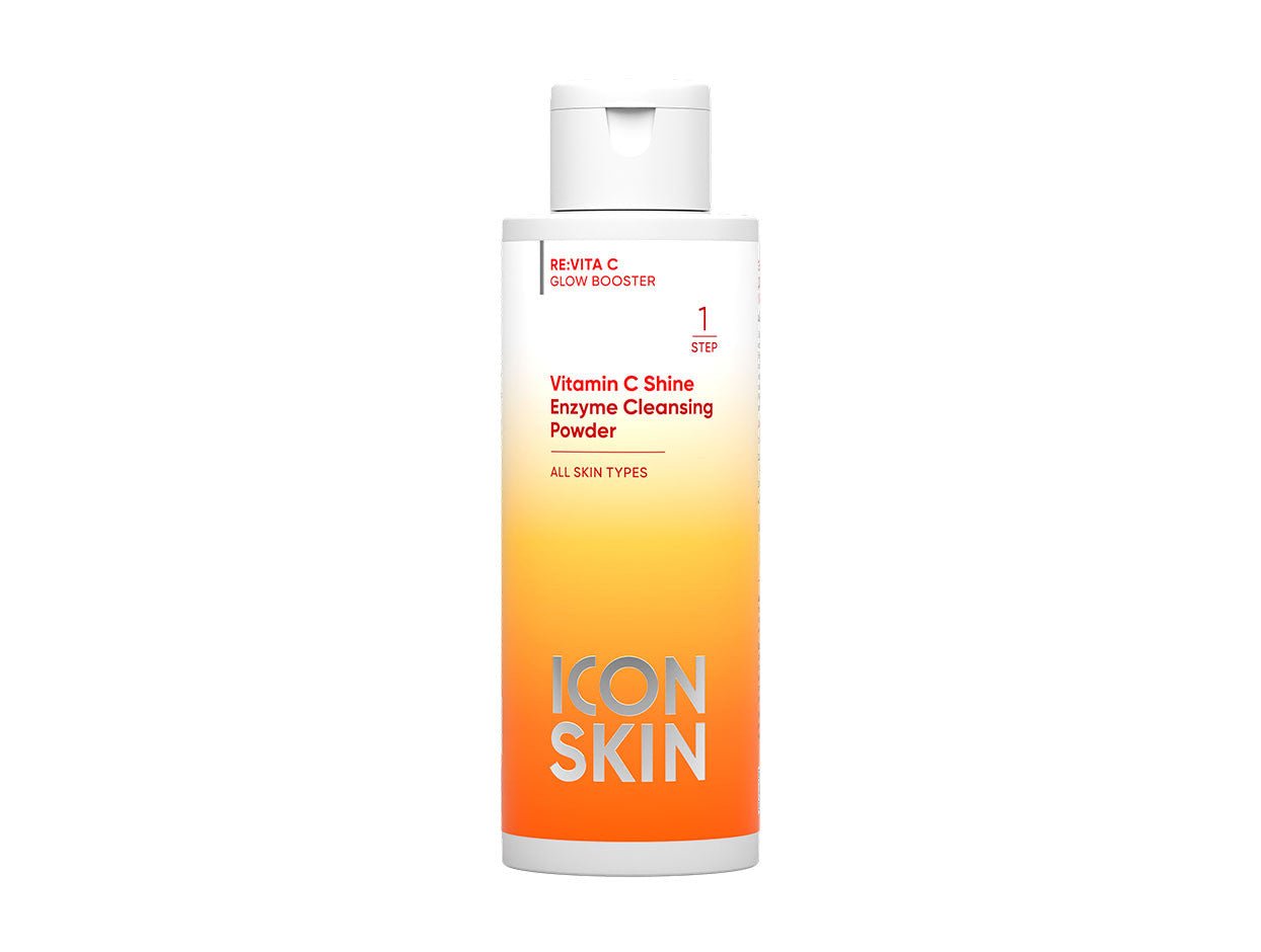 ICON SKIN - Vitamin C Shine Enzyme Cleansing Powder - 75 g - MUVAYA