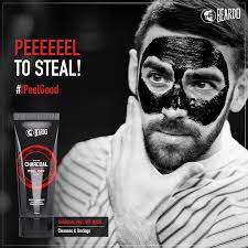 Beardo Charcoal Peel Off Mask MUVAYA