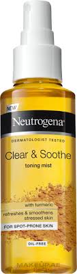 Nutrogena Clear & Soothe Toning Mist MUVAYA