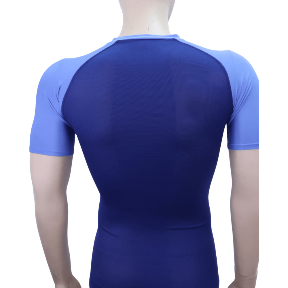 Men's BackMesh CrewNeck ShortSleeve Shirt - MUVAYA