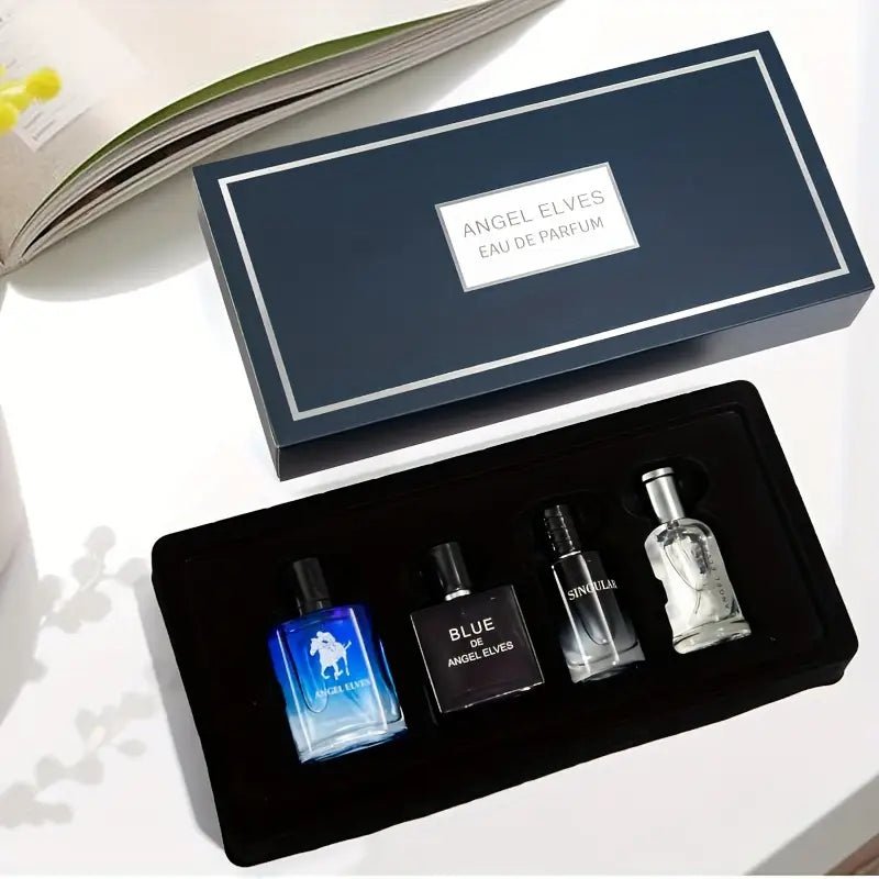 Men's Cologne Set 4 - in - 1 Fresh Lemon Scent - MUVAYA