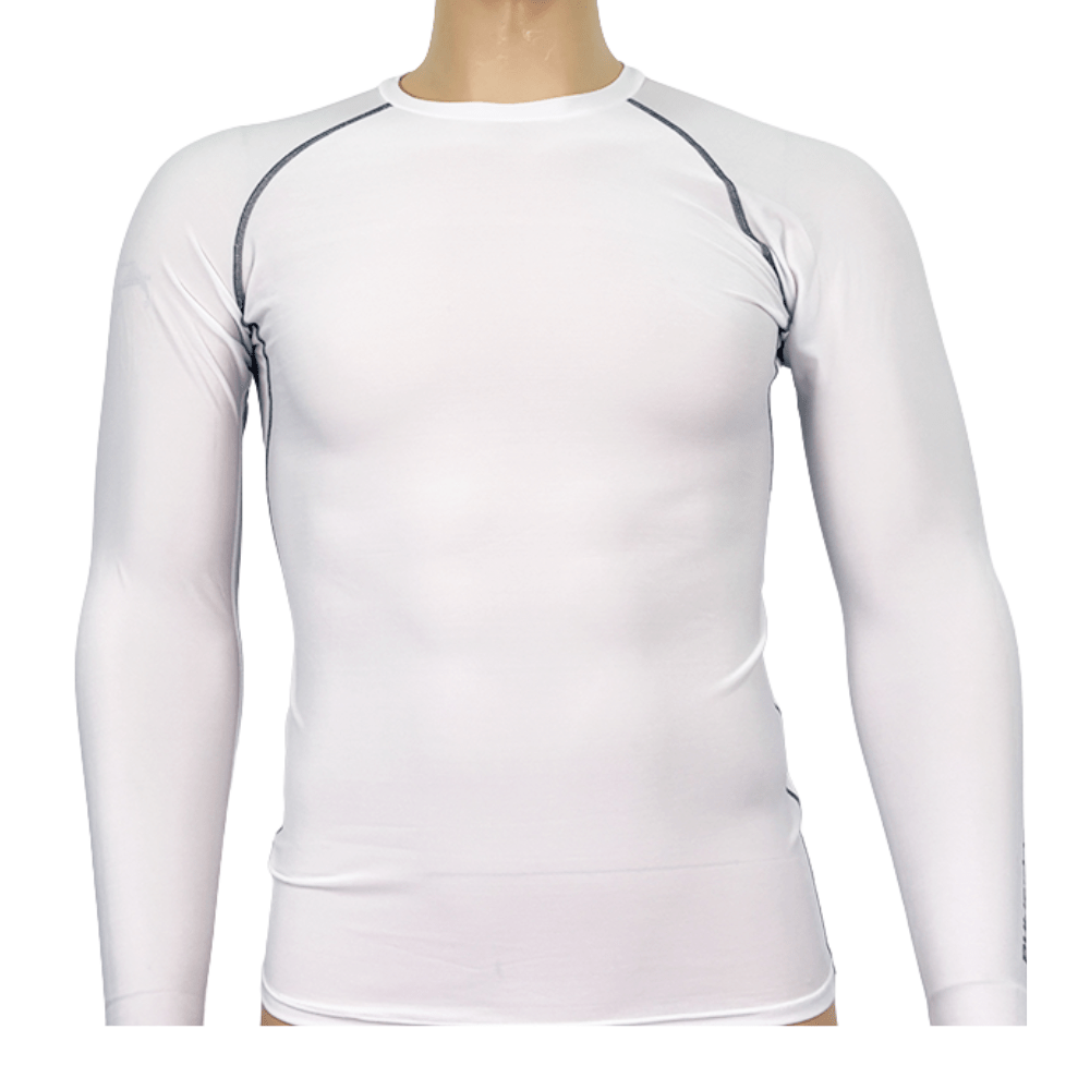 Men´s CrewNeck LongSleeve Back Mesh T-Shirt - MUVAYA