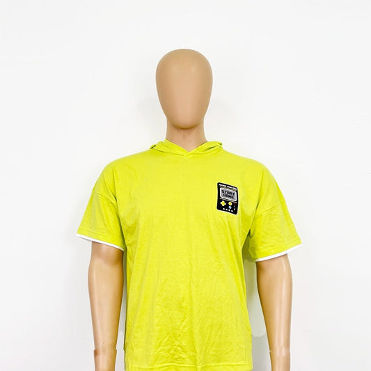 Men's Hoodie Halfsleeves T-shirt - MUVAYA