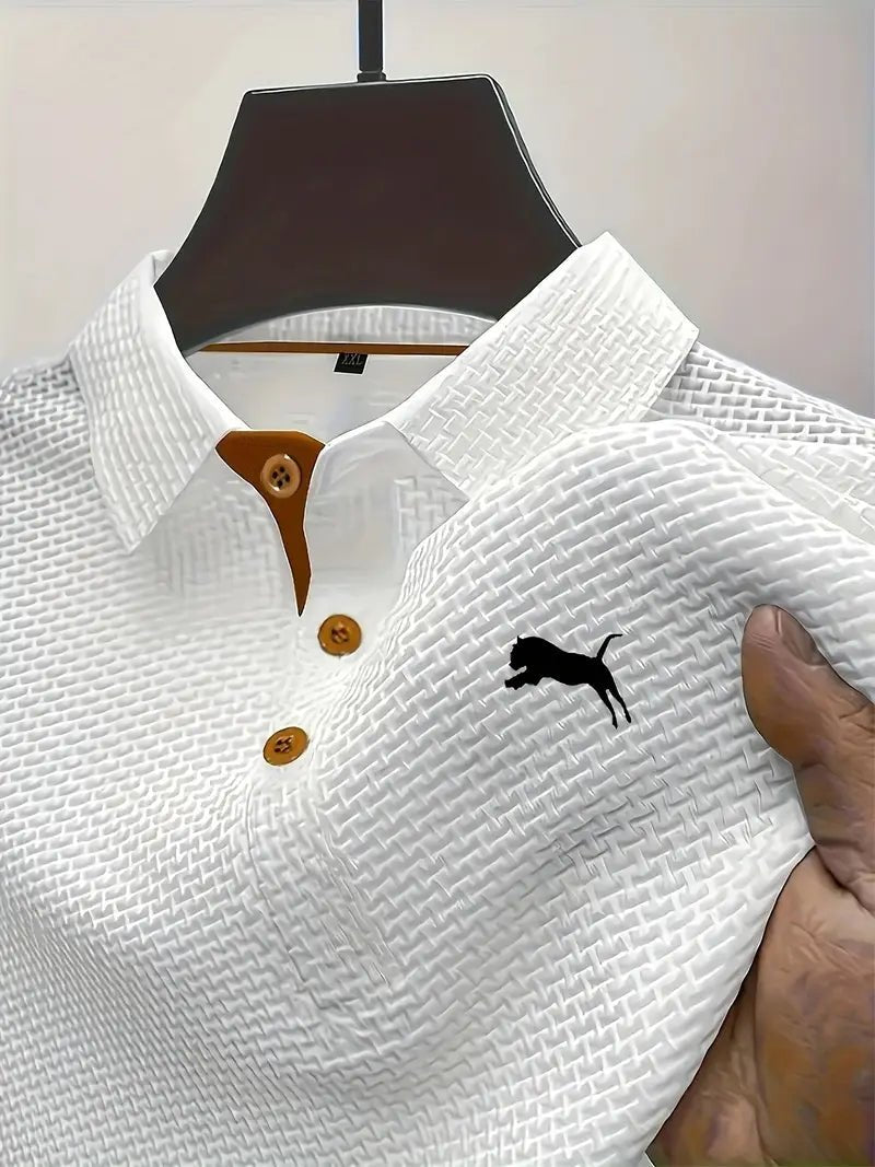 Men'S Summer Short Sleeve Button - Up Shirt - MUVAYA