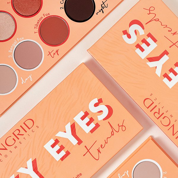 INGRID foxy eyes eyeshadow pallete MUVAYA