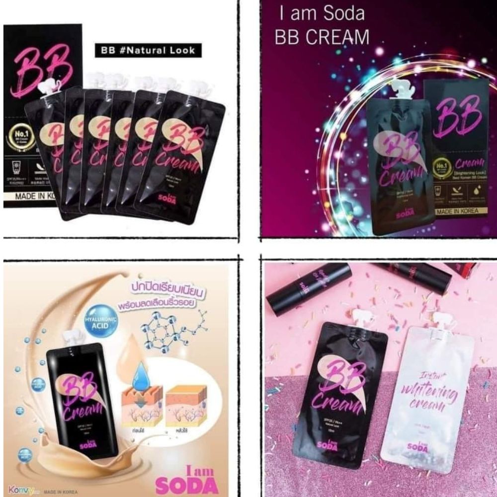 I am Soda Brightening BB Cream - 6pcs I am Soda