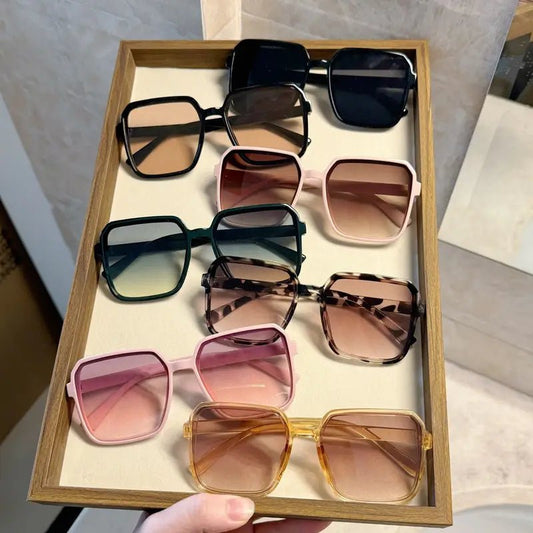 Women'S Square Frame Glasses - MUVAYA