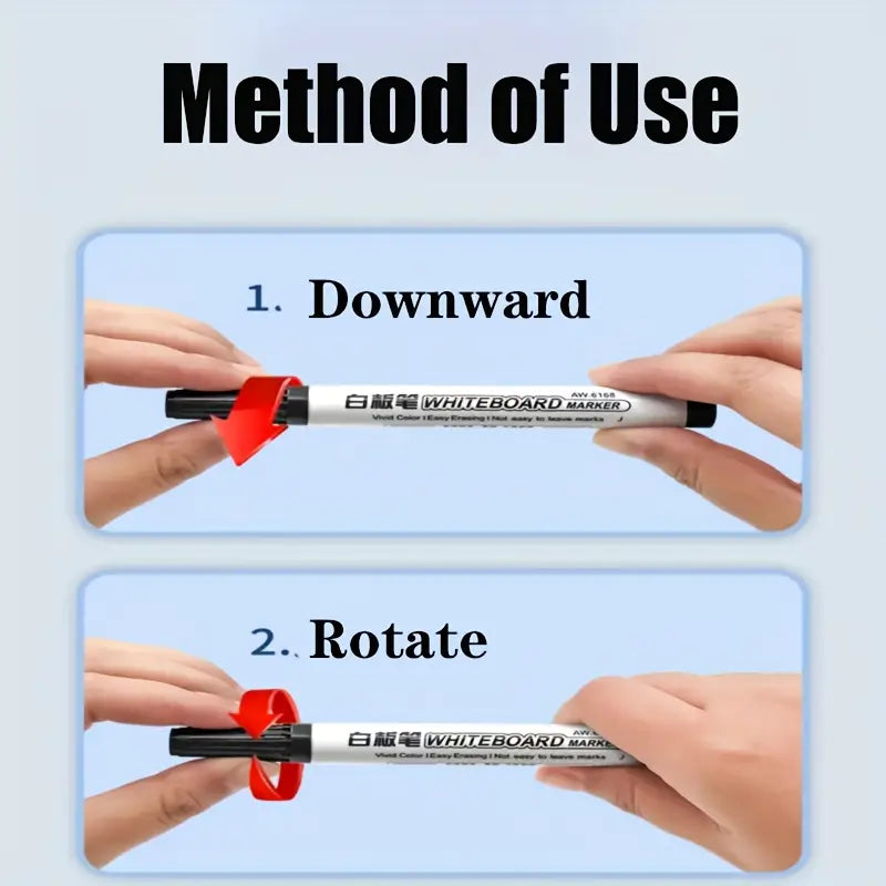 3Pcs Whiteboard Marker Set MUVAYA