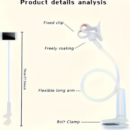 360° Rotating Phone Holder with Flexible Gooseneck MUVAYA