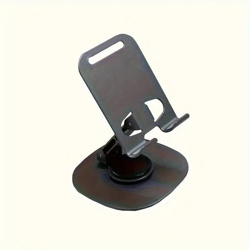 Metal Phone Holder with 360° Rotation Stand for Desk and Tabletop MUVAYA