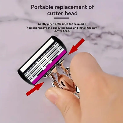 Manual Razor Set Of 6 Blades MUVAYA