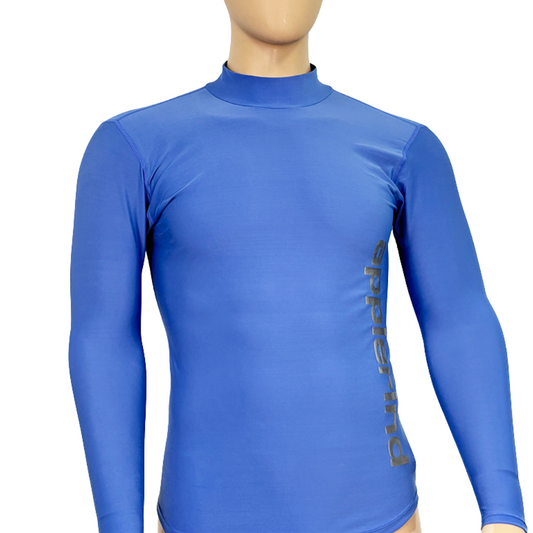 Men´s HighNeck LongSleeve Back Mesh Applerind