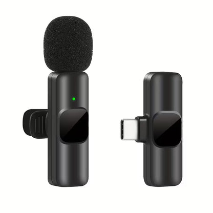 Kouzone Wireless Dual Mic System with USB-C & Rechargeable Battery MUVAYA
