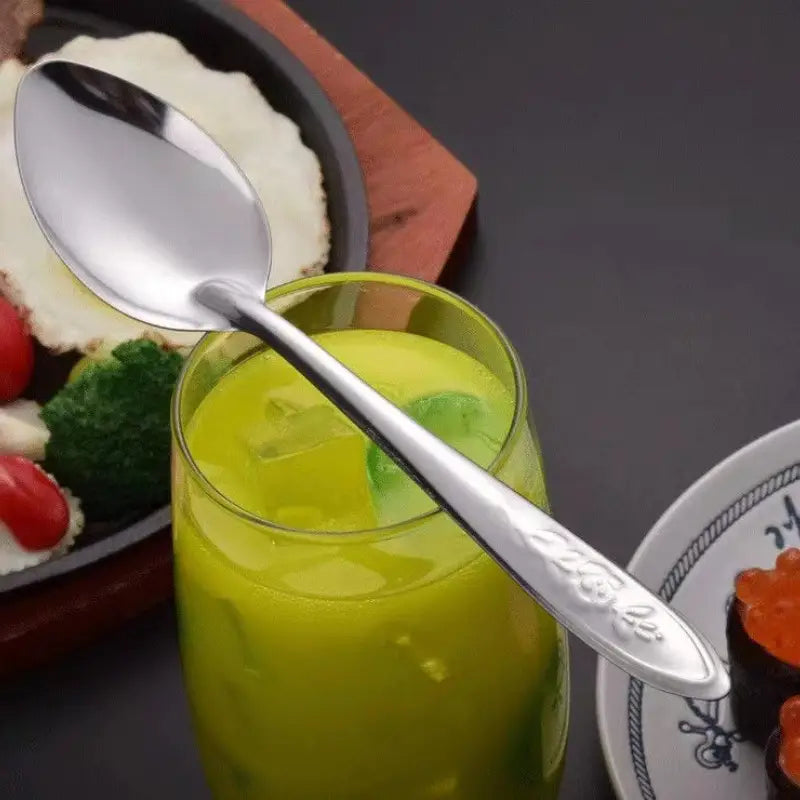 Stainless Steel Rose Spoons Set MUVAYA