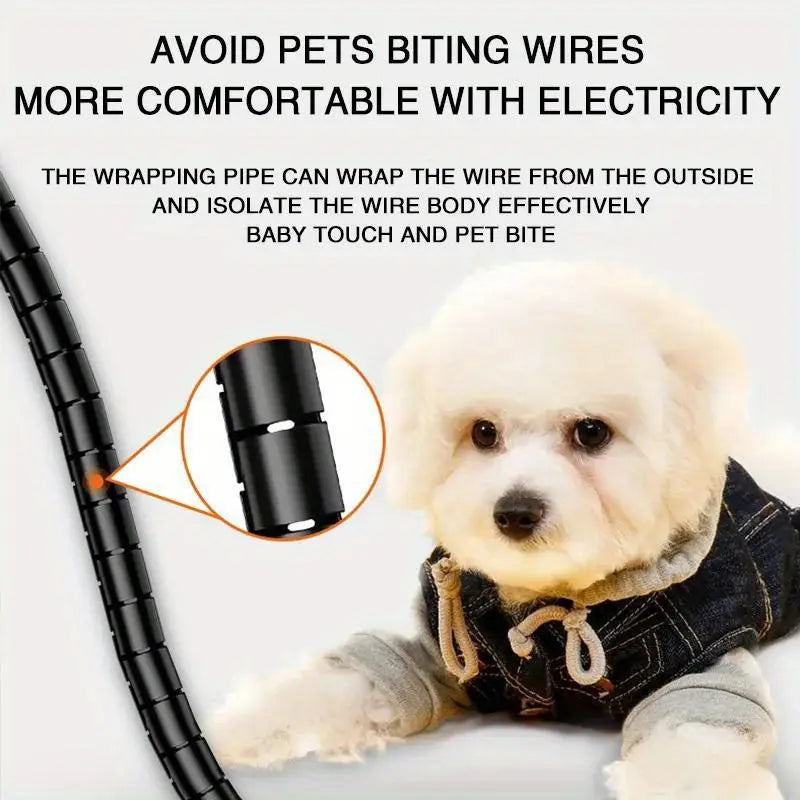 Flexible Spiral Cable Organizer MUVAYA