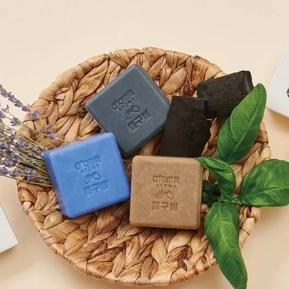 ATOMY Natural Cleansing Bar - 3pcs Atomy