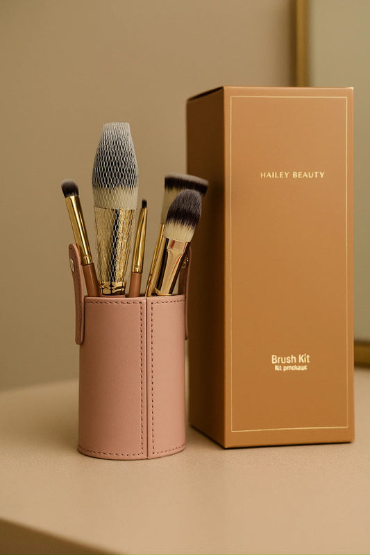 Hailey Beauty Brush Kit 5 PCS MUVAYA