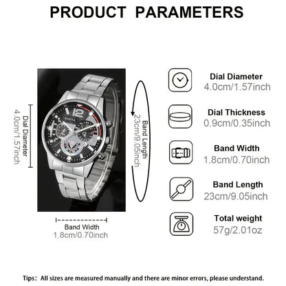 Unisex Wrist Watch With Bracelet MUVAYA