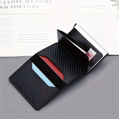 Ultra-Thin RFID-Blocking Men'S Wallet MUVAYA