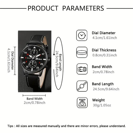 New Casual Fashion Business Luxury Quartz Watch MUVAYA
