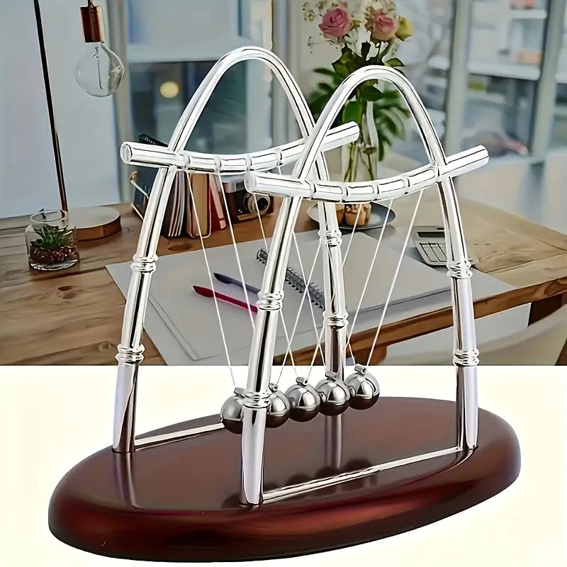 Classic Geometric Oval Pendulum Ball MUVAYA